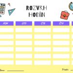 Rozvrh hodín