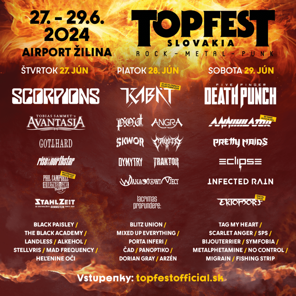 Topfest 2024 Lineup