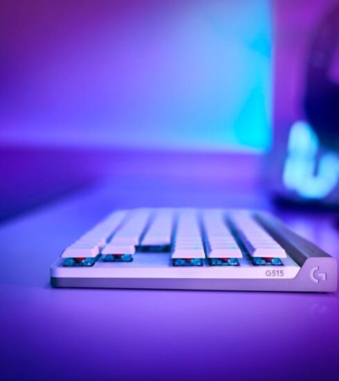 nízkoprofilová klávesnica Logitech G515 LIGHTSPEED TKL WHITE LS