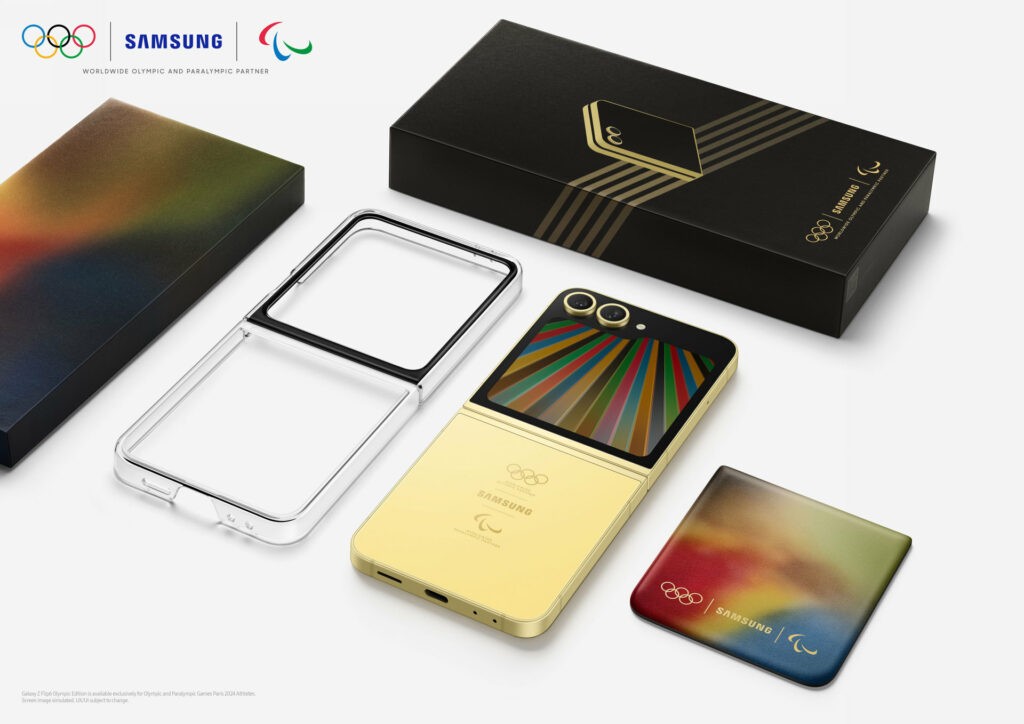 Samsung Mobile Galaxy Unpacked 2024 Galaxy Z Flip6 Olympic Edition