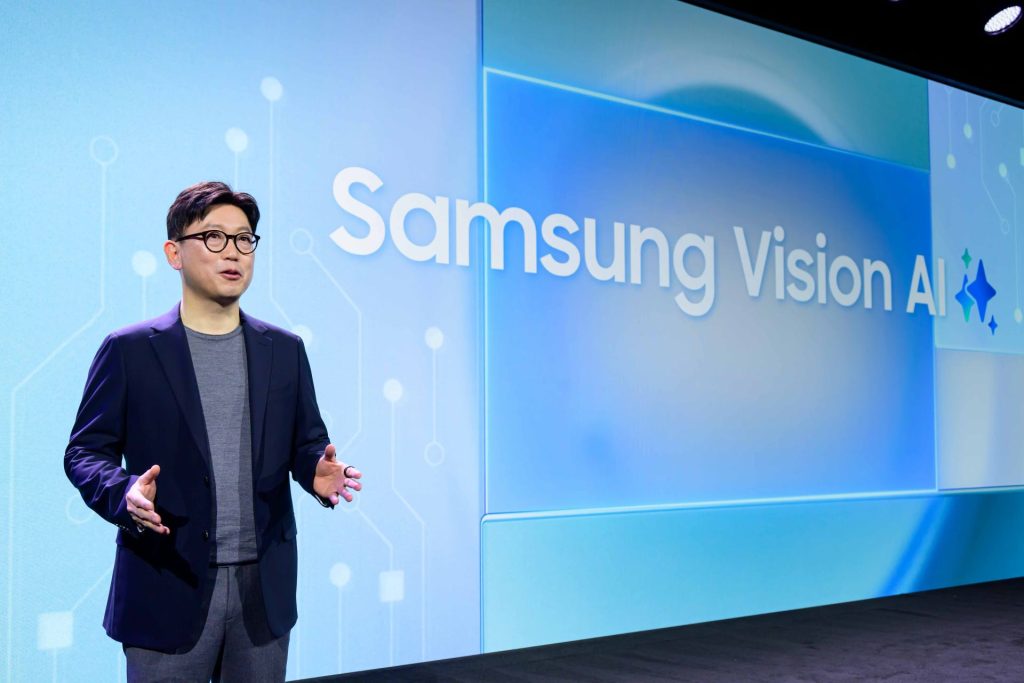 Samsung TV a displeje CES 2025
