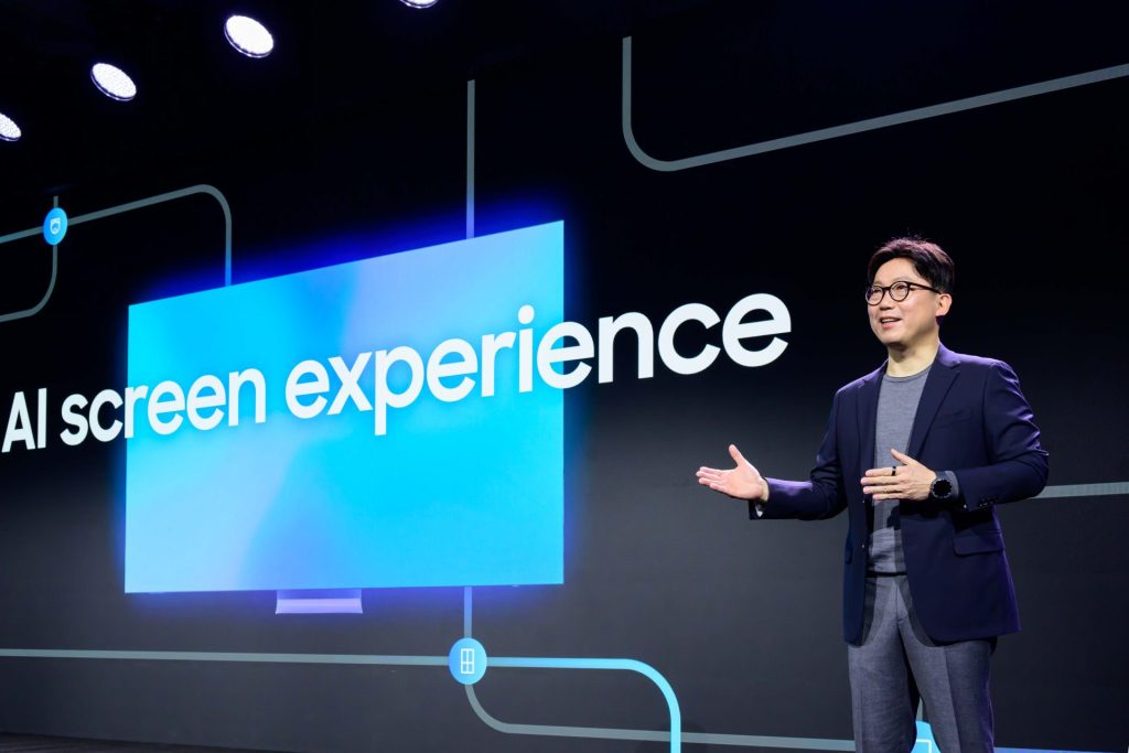 Samsung TV a displeje CES 2025