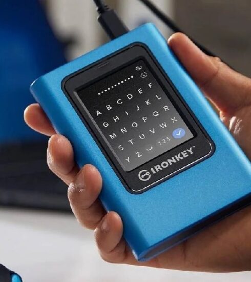 Ironkey Touch screen