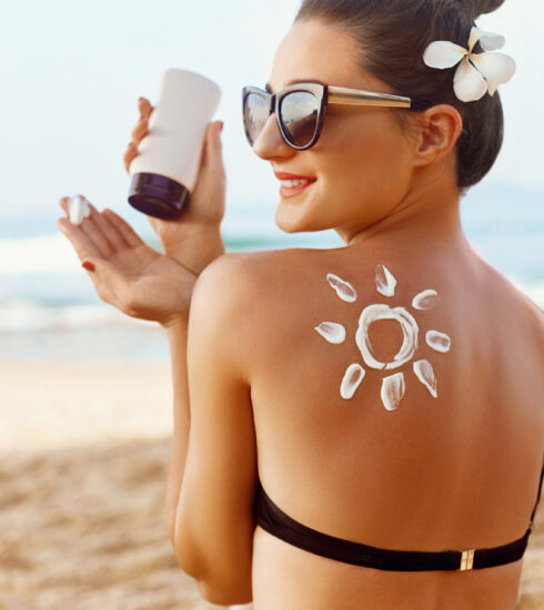 opaľovací krém s SPF