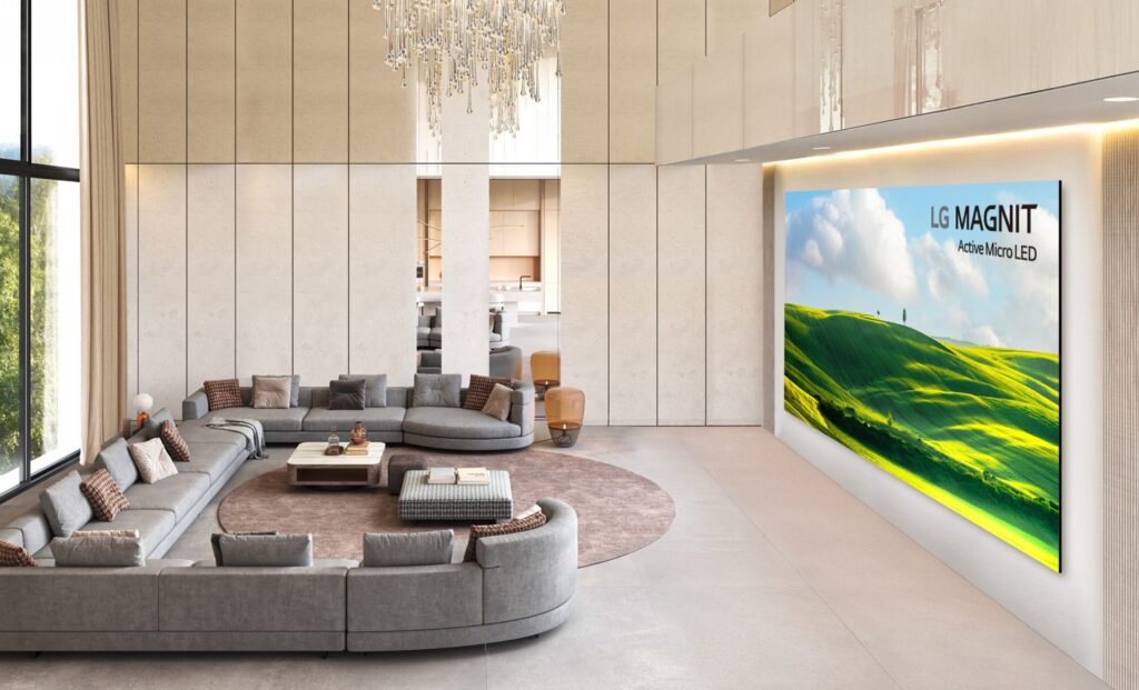 domáce kino: LG MAGNIT Active Micro LED