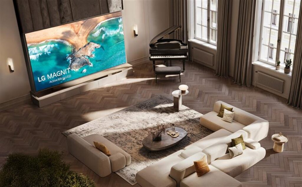 domáce kino: LG MAGNIT Active Micro LED