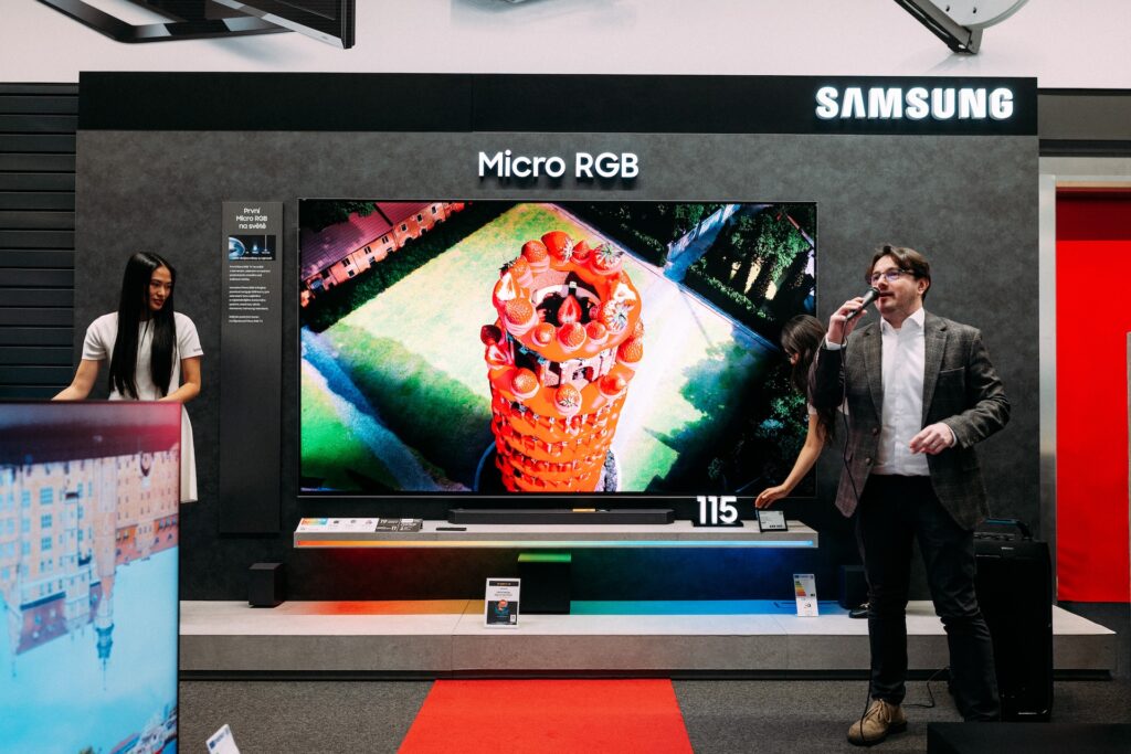 Predstavenie Samsung Micro RGB TV v Datart Zličín
