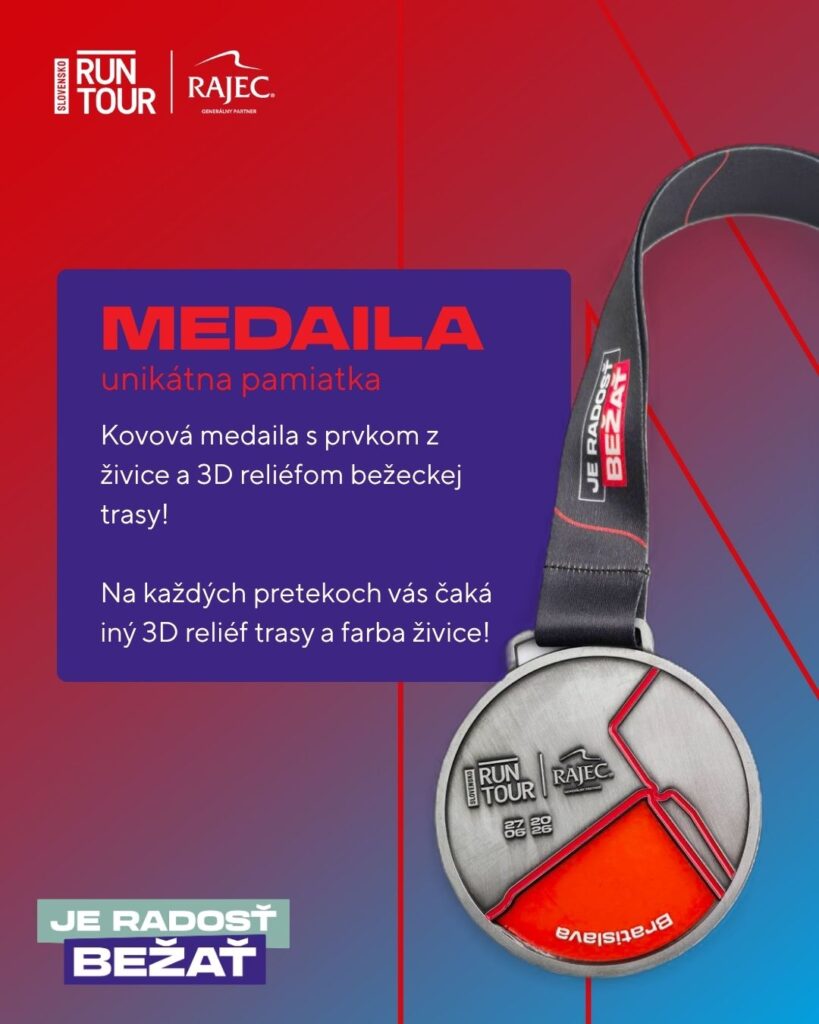 medaila Rajec RunTour, Bratislava