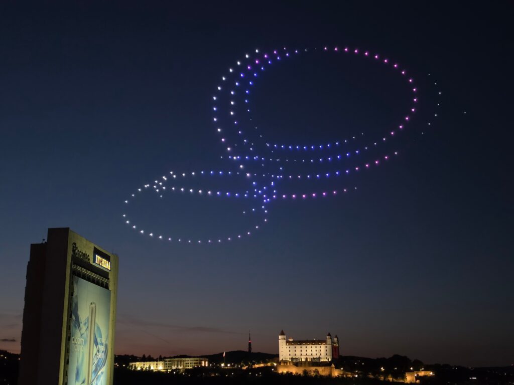 Samsung Galaxy dron show