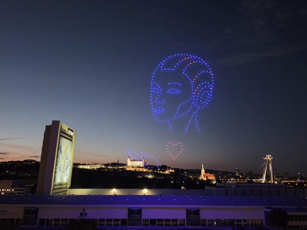 Samsung Galaxy dron show