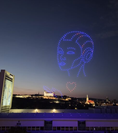 Samsung Galaxy dron show