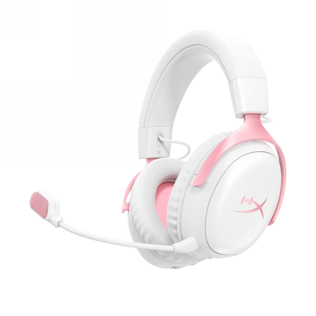 HyperX Cloud III S Wireless White Pink
